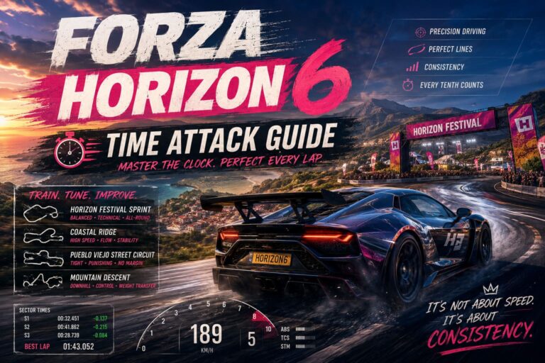 Forza Horizon 6 Time Attack Guide: Best Circuits, Car Builds, and Pro Driving Lines