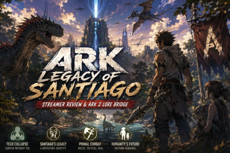 ARK Legacy of Santiago: Streamer Review and ARK 2 Lore Bridge