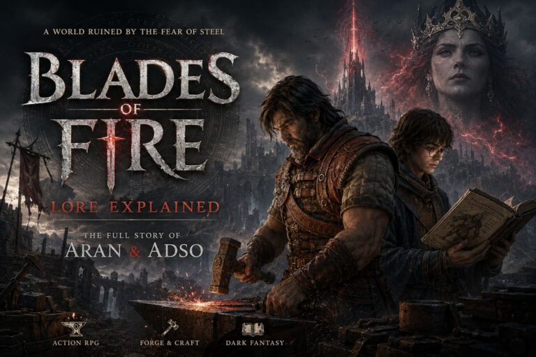 Blades of Fire Lore Explained: The Full Story of Aran and Adso