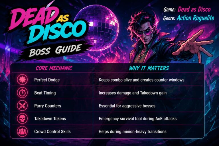 Dead as Disco Boss Guide: Tactics and Strategies to Beat Every Idol