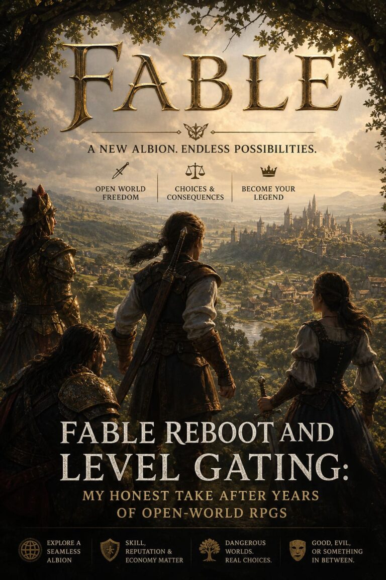 Fable Reboot and Level Gating: My Honest Take After Years of Open-World RPGs