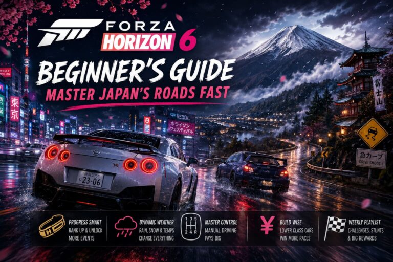 Forza Horizon 6 Beginner’s Guide: Master Japan’s Roads Fast