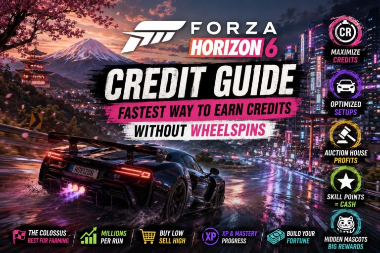 Forza Horizon 6 Credit Guide: Fastest Way to Earn Credits Without Wheelspins