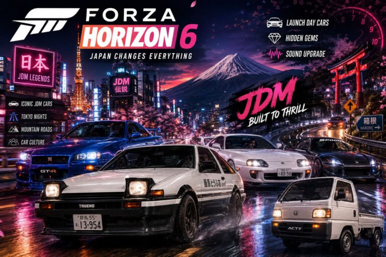 Forza Horizon 6 JDM Car List: All Launch Day Cars & Hidden Gems Confirmed