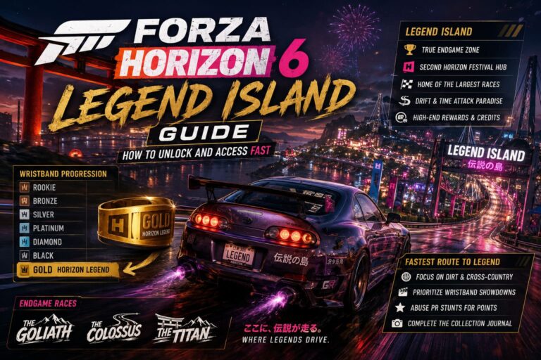 Forza Horizon 6 Legend Island Guide: How to Unlock and Access Fast