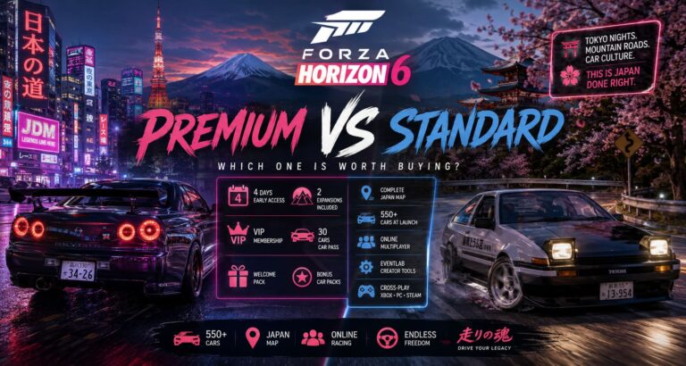 Forza Horizon 6 Premium vs Standard Edition: Which One is Worth Buying?