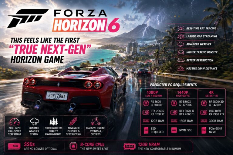 Forza Horizon 6 System Requirements: PC Specifications, Steam Release, and Graphics Predictions