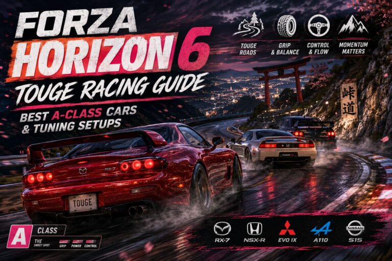 Forza Horizon 6 Touge Racing Guide: Best A-Class Cars and Tuning Setups
