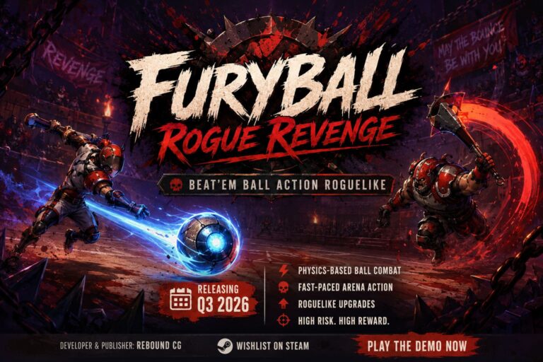 Furyball Rogue Revenge Release Date, Gameplay Trailers, and Demo Details