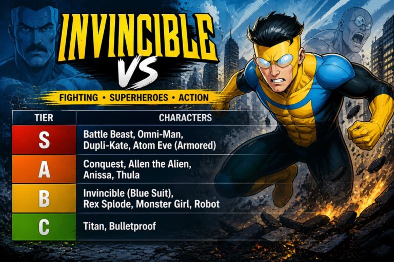 Invincible VS Tier List 2026: Best Characters and Meta Team Guide