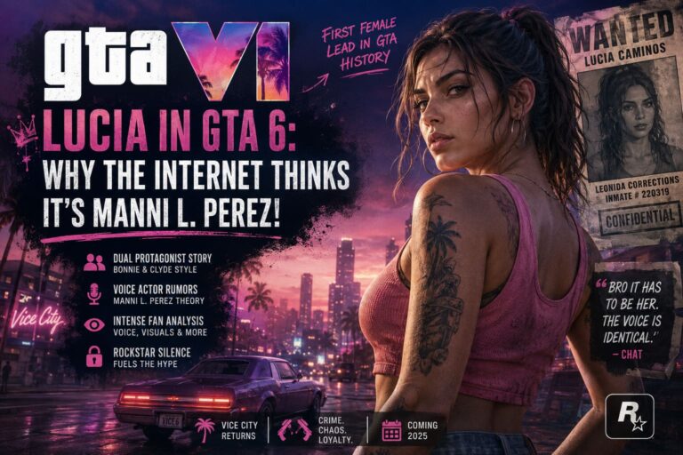 Lucia in GTA 6: Why the Internet Thinks It’s Manni L. Perez
