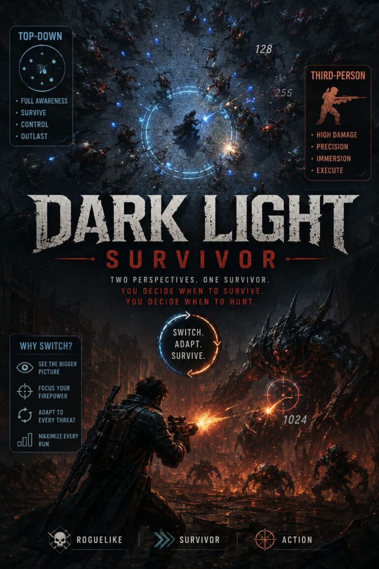 Mastering Perspective Switching in Dark Light: Survivor – A Personal Guide to Hybrid Combat Flow