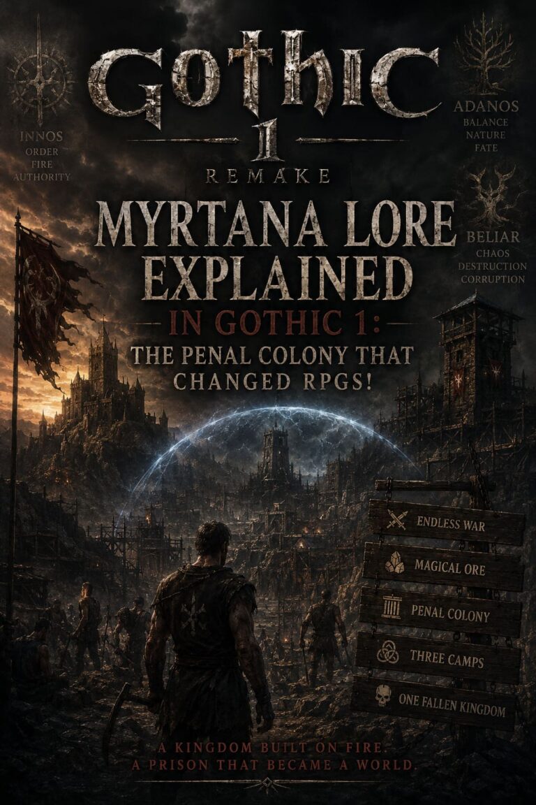 Myrtana Lore Explained: The Penal Colony That Changed RPGs