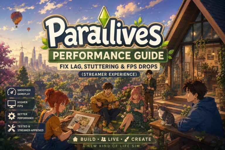 Paralives Performance Guide: Fix Lag, Stuttering and FPS Drops (Streamer Experience)