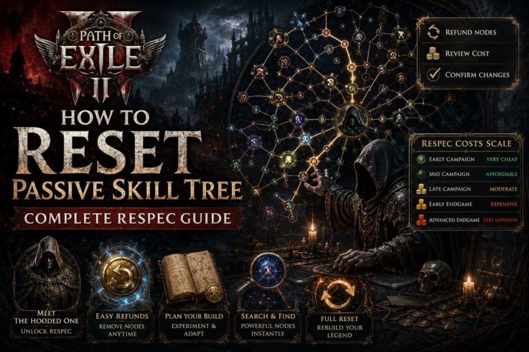 Path of Exile 2: How to Reset Passive Skill Tree (Complete Respec Guide)