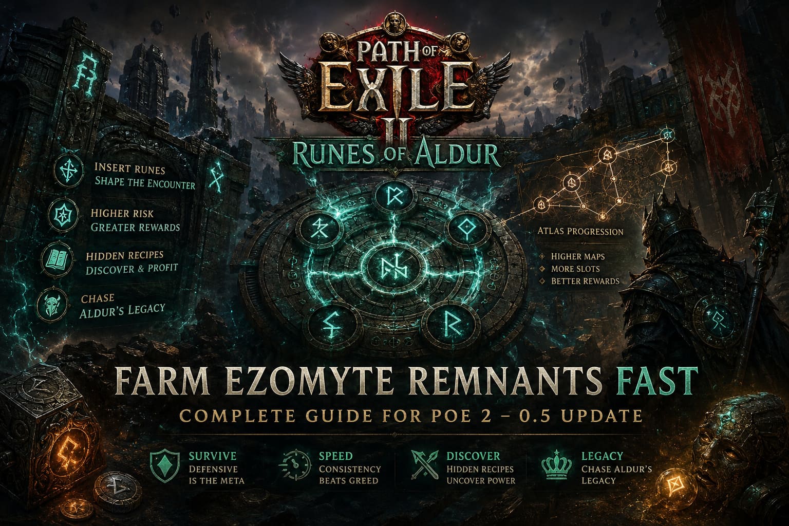 Path of Exile 2: Runes of Aldur Farming Guide – How to Farm Ezomyte ...
