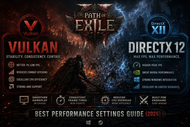 Path Of Exile 2 Vulkan Vs DirectX 12 Best Performance Settings Guide Path Of Exile 2 Vulkan Vs DirectX 12 Best Performance Settings Guide 2028 768x512 Optimized 