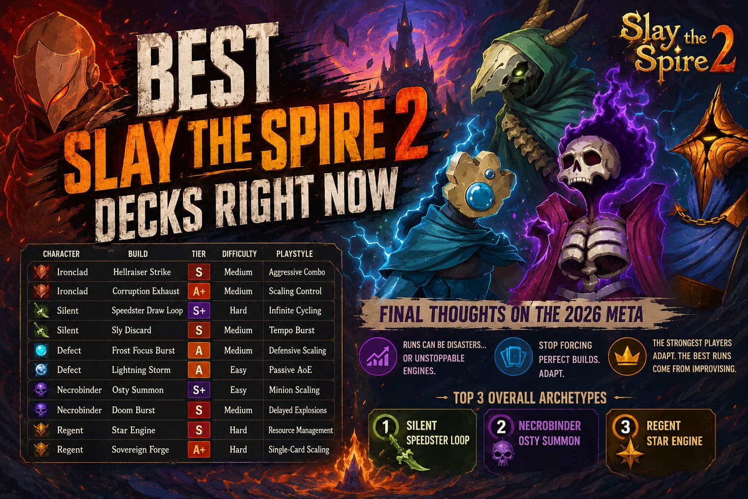 Slay the Spire 2 Best Decks: Meta Build Tier List (2026 Early Access ...