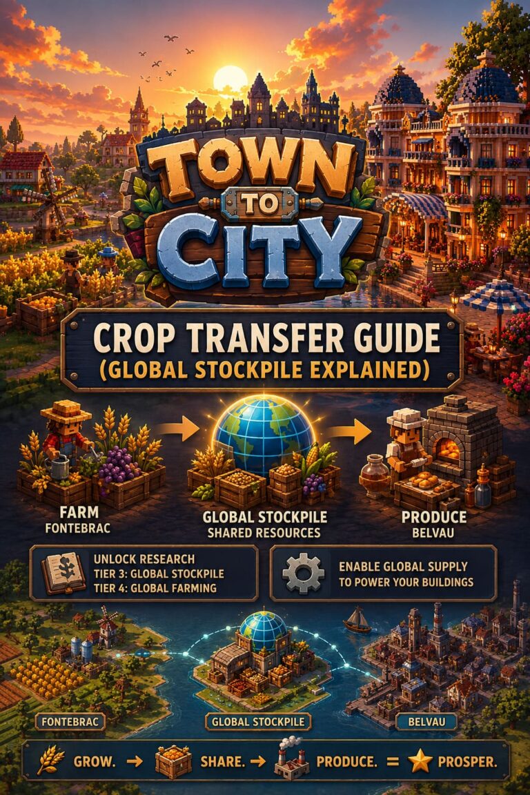 Town to City Crop Transfer Guide (Global Stockpile Explained)