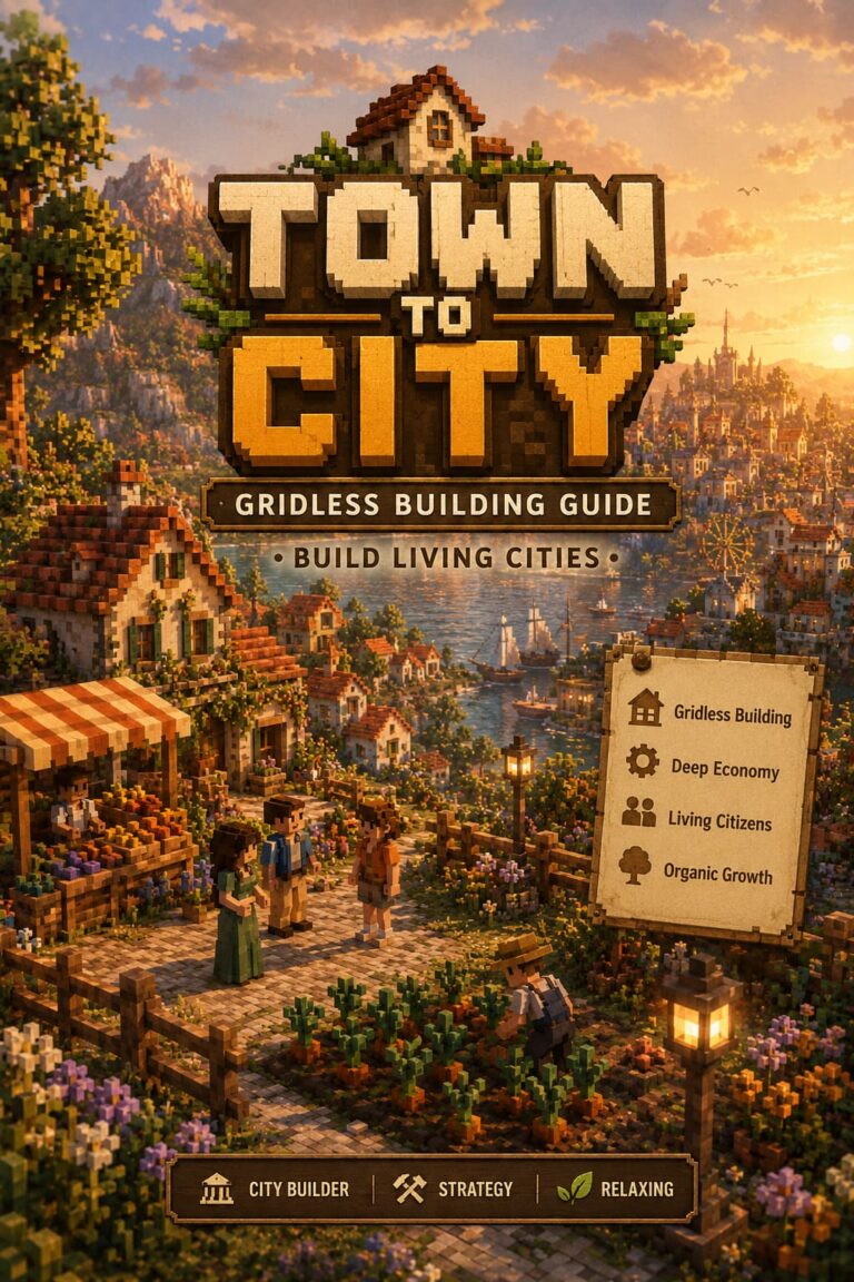 Town to City Gridless Building Guide: How I Finally Learned to Build Living Cities