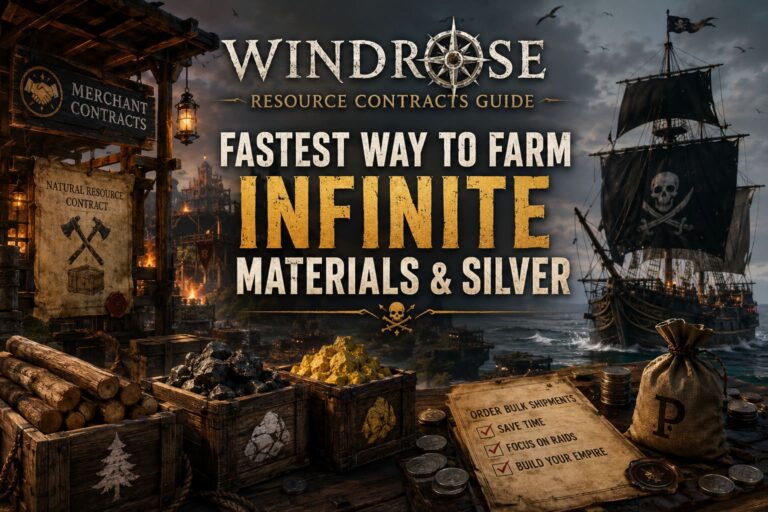 Windrose Resource Contracts Guide: Fastest Way to Farm Infinite Materials & Silver
