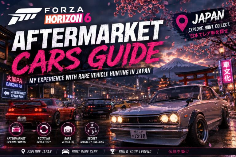 Forza Horizon 6 Aftermarket Cars Guide: How to Spawn and Unlock All Rare Vehicles