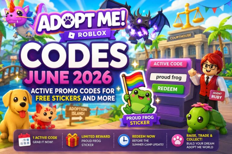 Adopt Me Codes (June 2026): Active Promo Codes For Free Stickers And More