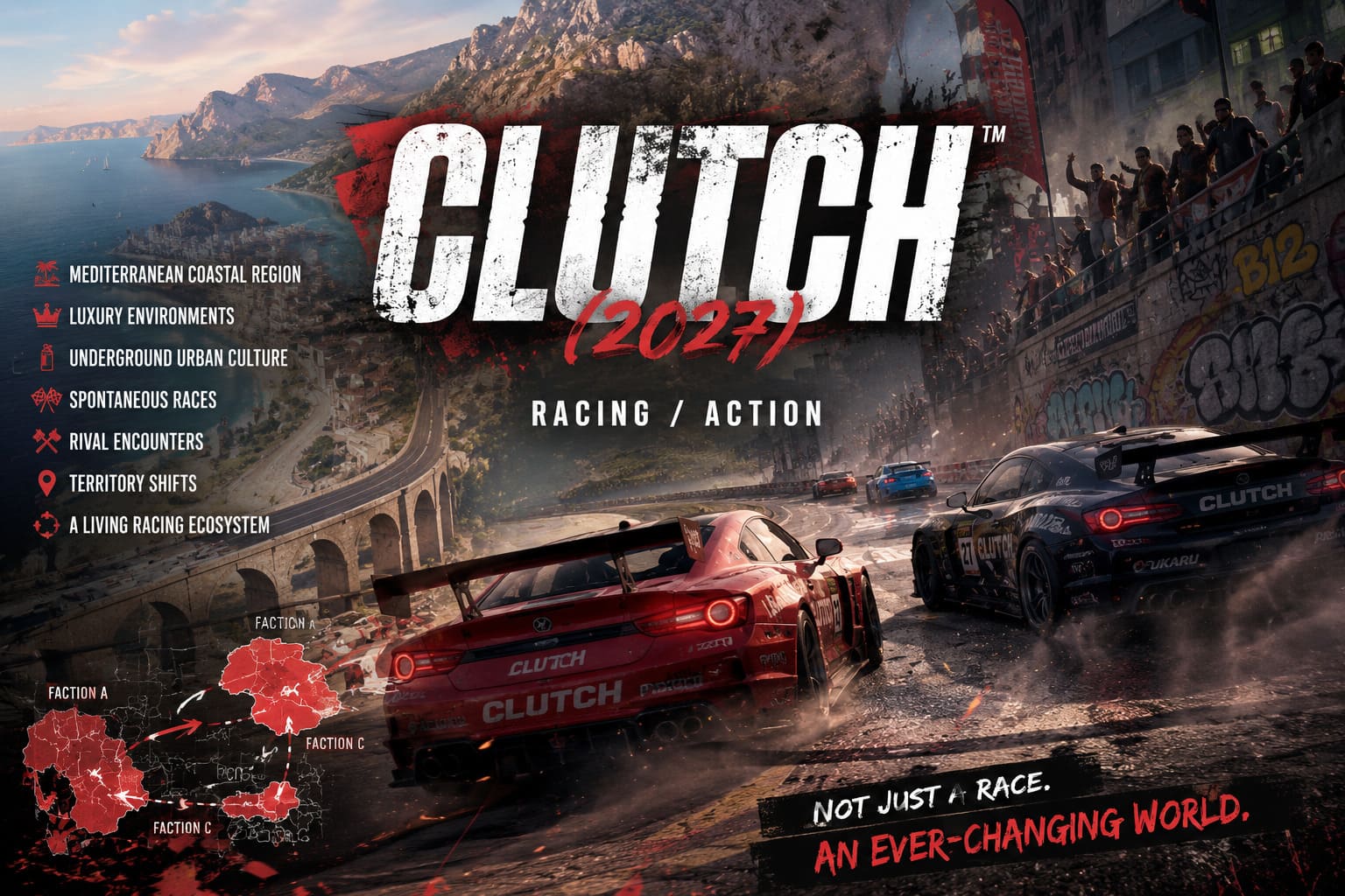 Clutch Open World Racing Game First Look • PixelNitro