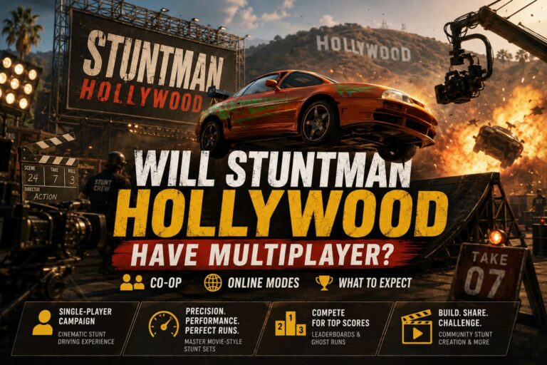 Will Stuntman Hollywood Have Multiplayer? Co-Op, Online Modes, and What to Expect