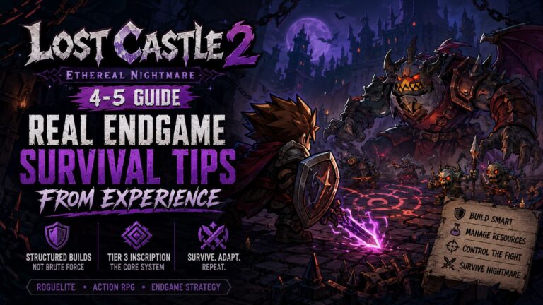 Lost Castle 2 Ethereal Nightmare 4-5 Guide: Real Endgame Survival Tips From Experience