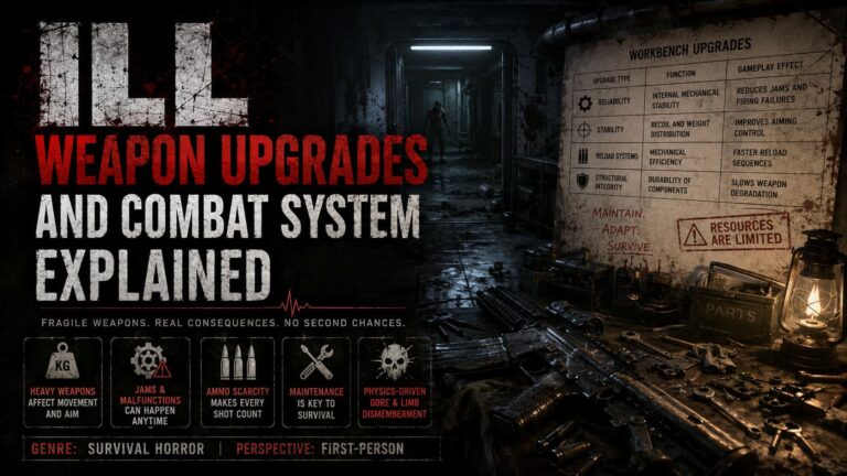 ILL Weapon Upgrades and Combat System Explained