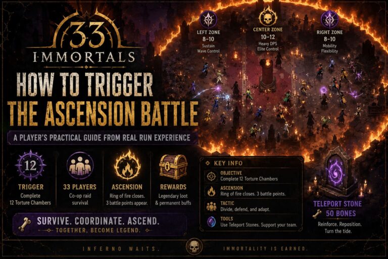 How to Trigger the Ascension Battle in 33 Immortals: A Player’s Practical Guide from Real Run Experience