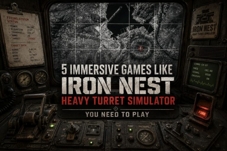 5 Immersive Games Like Iron Nest Heavy Turret Simulator You Need to Play