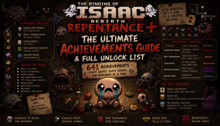 The Ultimate Binding of Isaac: Repentance Plus Achievements Guide & Full Unlock List
