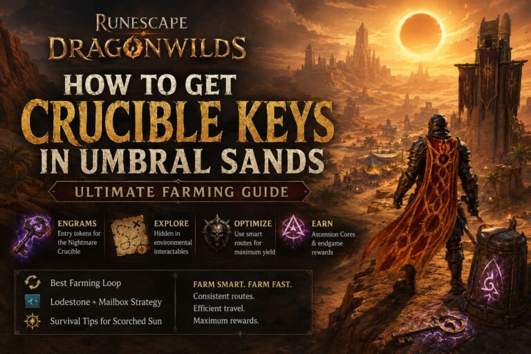 How to Get Crucible Keys in Umbral Sands: Ultimate Farming Guide