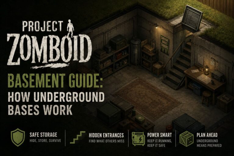 Project Zomboid Basement Guide: How Underground Bases Work