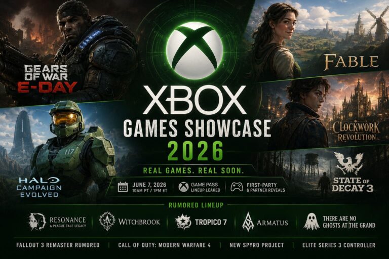 Xbox Games Showcase 2026: Leaks, Predictions, and Game Pass Lineup