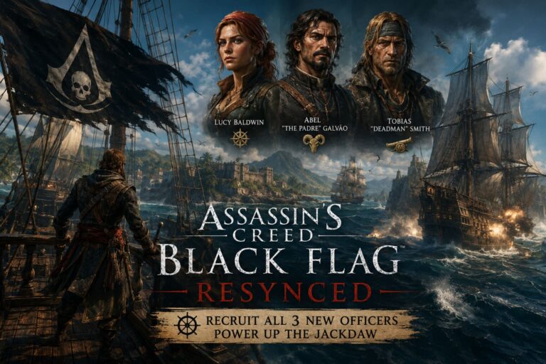 Assassin’s Creed Black Flag Resynced: How to Recruit All 3 New Officers