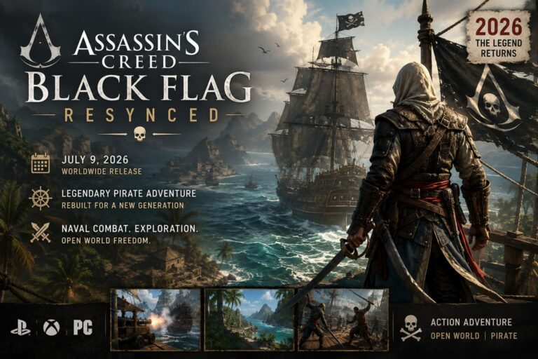 Assassin’s Creed Black Flag Resynced Remake Release Date, Leaks, and Gameplay Overhaul Explained
