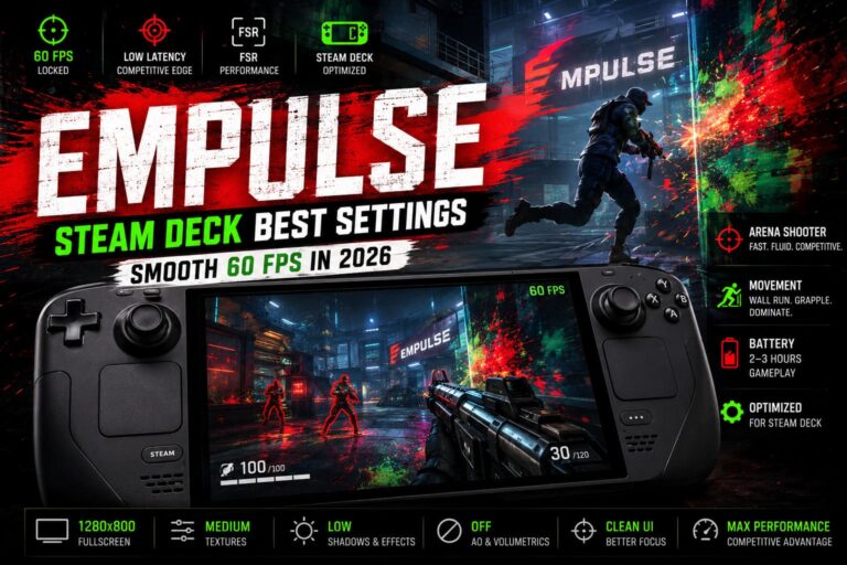 Best EMPULSE Steam Deck Settings: How to Get Smooth 60 FPS in 2026