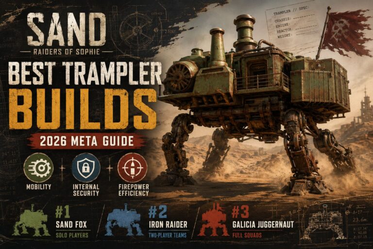 Best Trampler Builds in SAND: Raiders of Sophie (2026 META Meta-Guide)