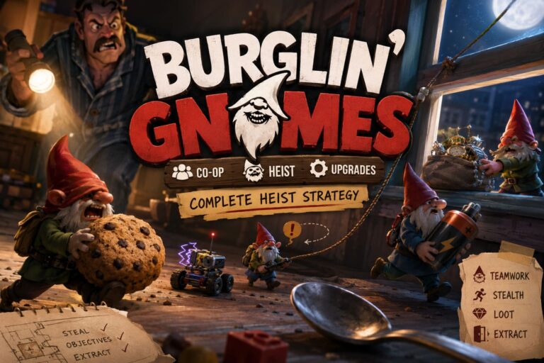 Burglin Gnomes Co-Op Gameplay Guide: Complete Heist Strategy and Upgrades (2026)