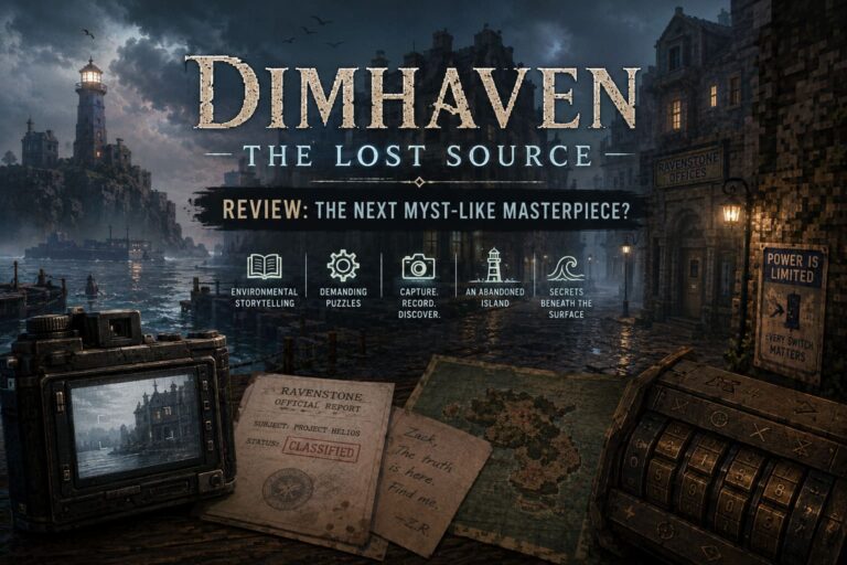 Dimhaven The Lost Source Review: The Next Myst-Like Masterpiece?