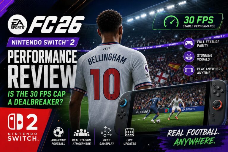 EA Sports FC 26 Nintendo Switch 2 Performance Review: Is the 30 FPS Cap a Dealbreaker?