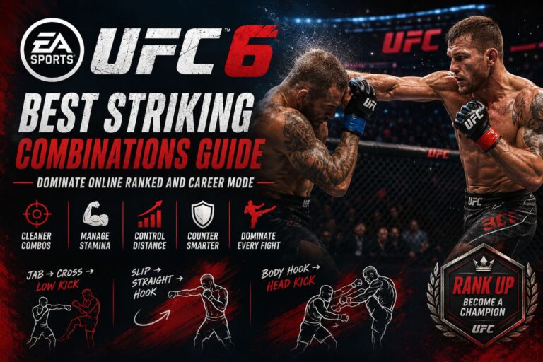 EA Sports UFC 6 Best Striking Combinations Guide: Dominate Online Ranked and Career Mode