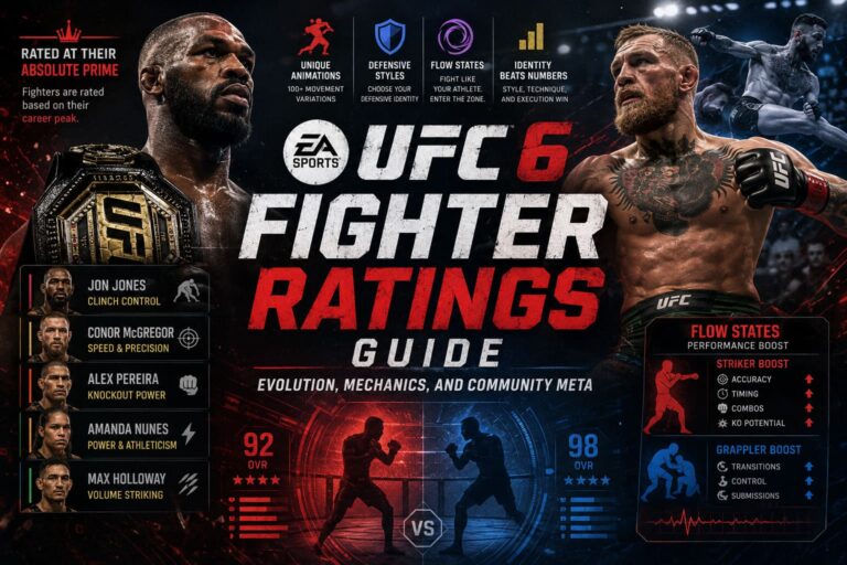 EA Sports UFC 6 Fighter Ratings Guide: Evolution, Mechanics, and Community Meta