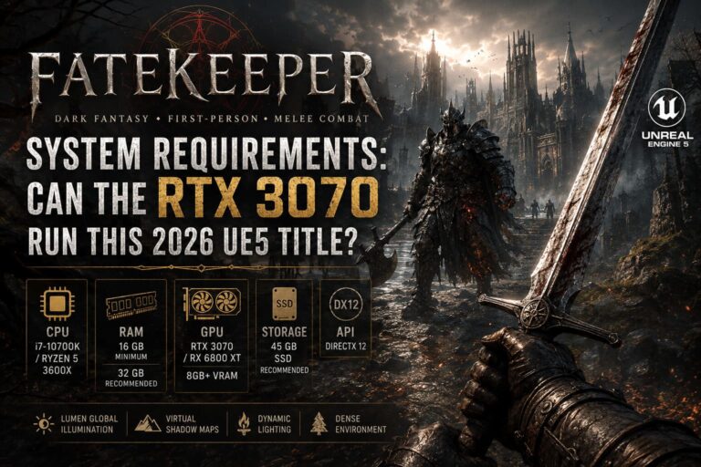 Fatekeeper System Requirements: Can the RTX 3070 Run This 2026 Next-Gen Unreal Engine 5 Title?