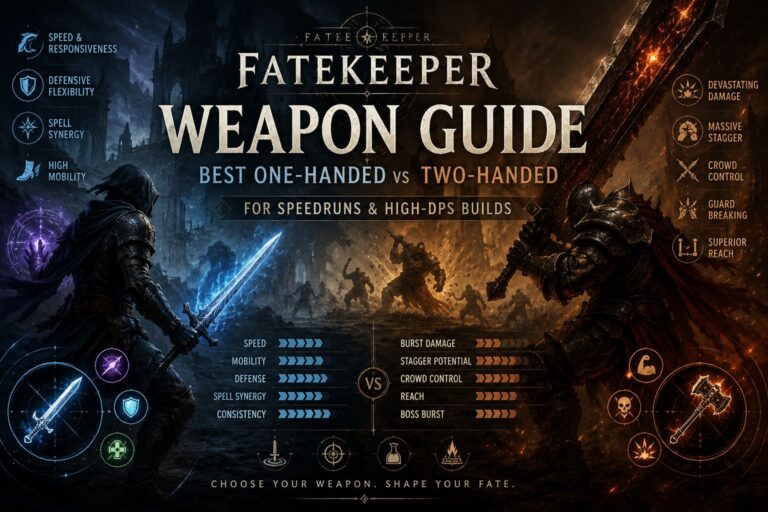 Fatekeeper Weapon Guide: Best One-Handed vs Two-Handed Weapons for Speedruns and High-DPS Builds