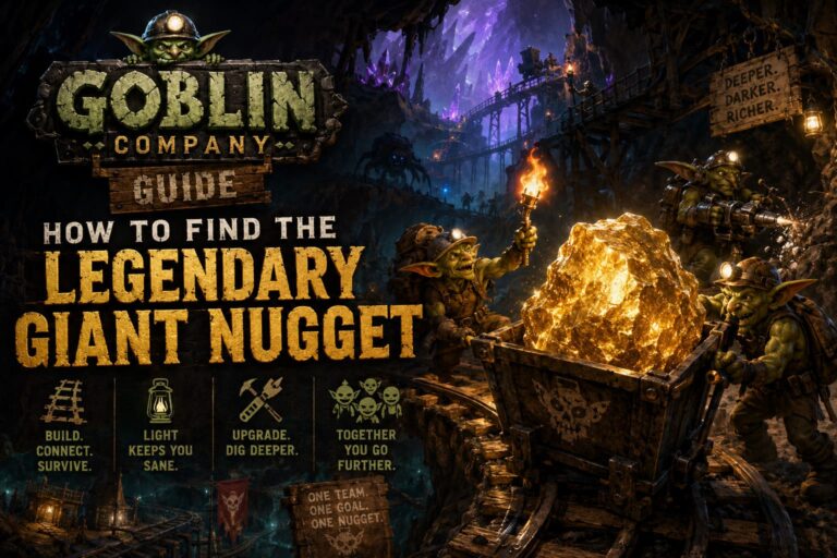 Goblin Company Guide: How to Find the Legendary Giant Nugget