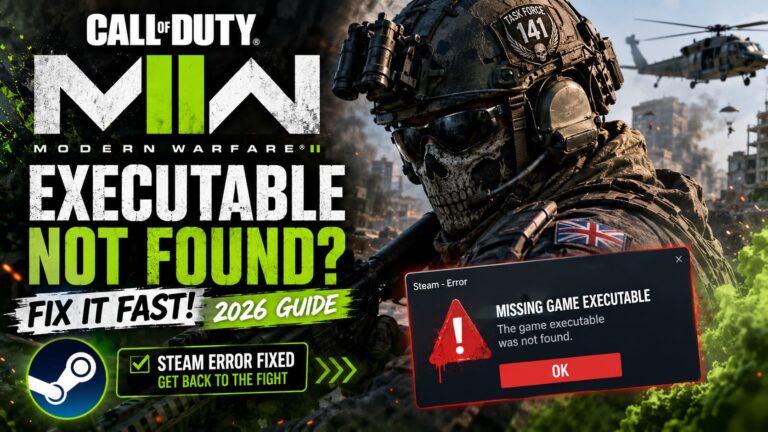 How to Fix Call of Duty: Modern Warfare II Executable Not Found Error on Steam (2026 Guide)